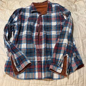 Reversible Plaid Shirt